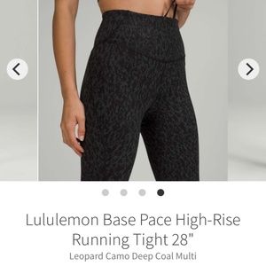 Lululemon Base Pace Leggings size 4